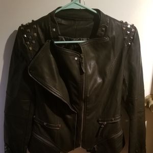 WOMEN'S GOTHIC" LEATHER JACKET SZ.M